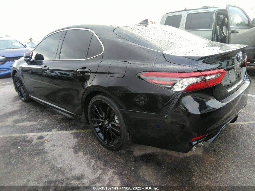 2022 TOYOTA CAMRY HYBRID XSE VIN: 4T1K31AK3NU576893