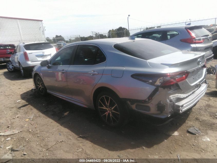 2021 TOYOTA CAMRY SE VIN: 4T1T11AK7MU609001