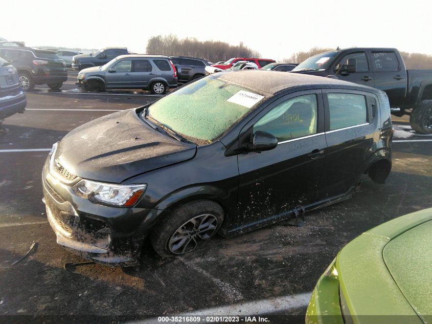 2020 CHEVROLET SONIC LT VIN: 1G1JD6SB5L4138777