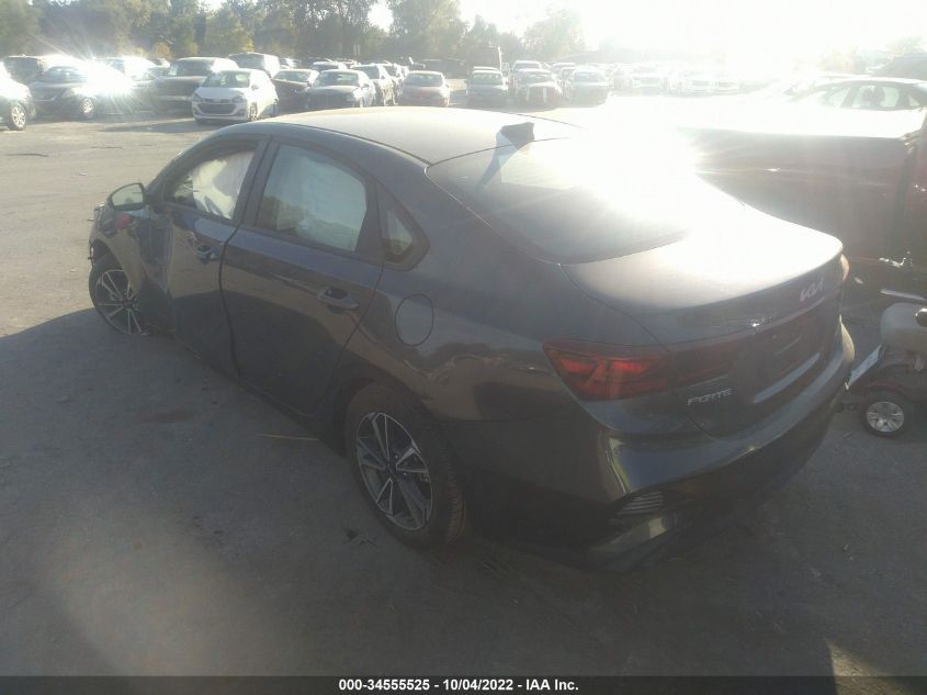 2022 KIA FORTE LXS VIN: 3KPF24AD2NE424839