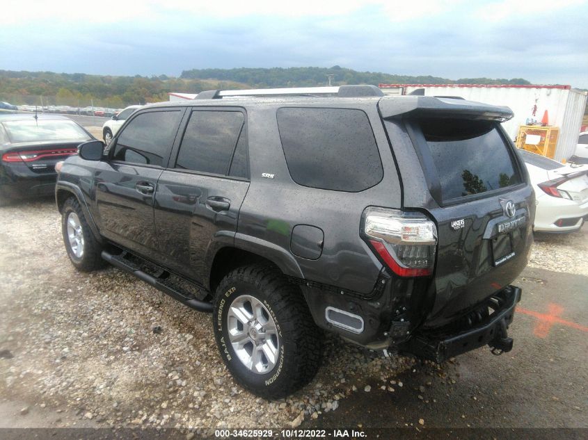 2022 TOYOTA 4RUNNER SR5 PREMIUM VIN: JTEFU5JR2N5255506