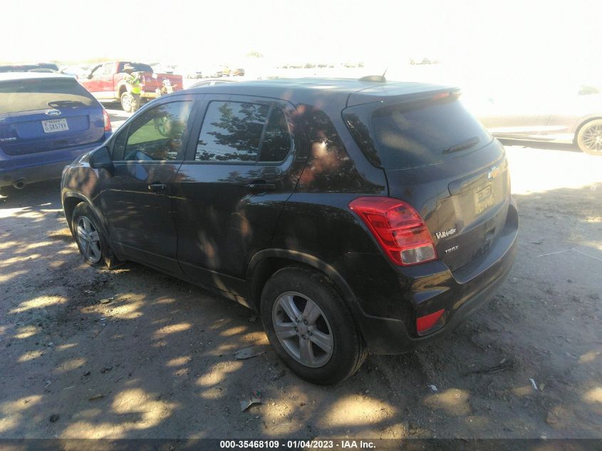 2021 CHEVROLET TRAX LS VIN: KL7CJKSB1MB314459