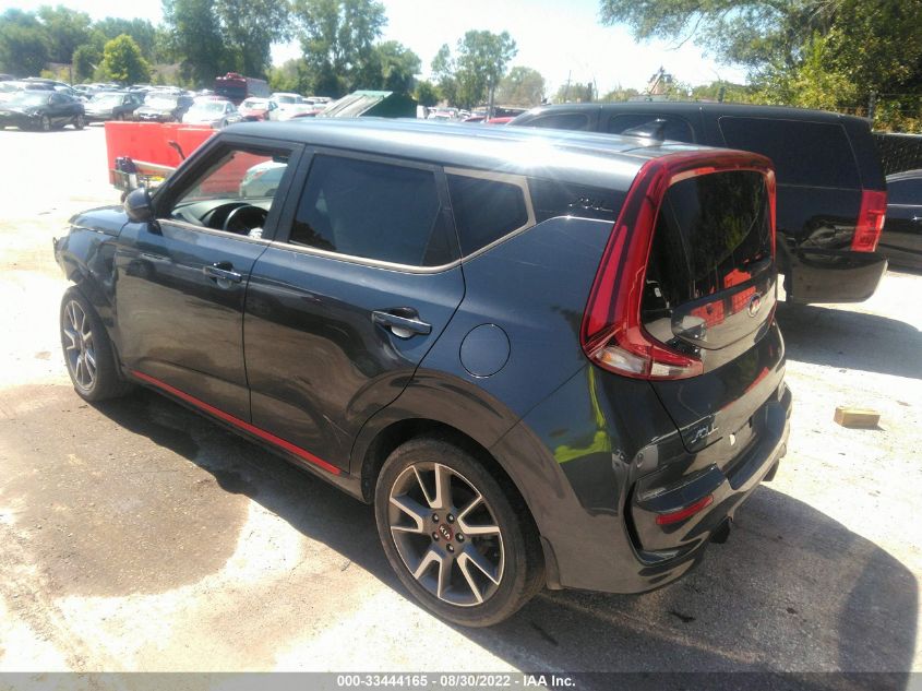 2020 KIA SOUL GT-LINE VIN: KNDJ63AUXL7019396