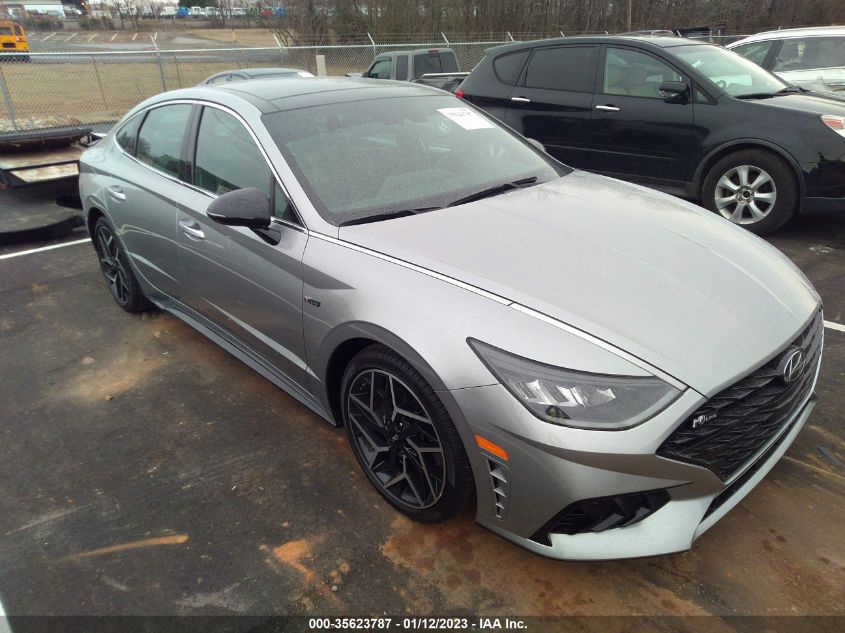 2022 HYUNDAI SONATA N LINE VIN: 5NPEK4JC1NH137846
