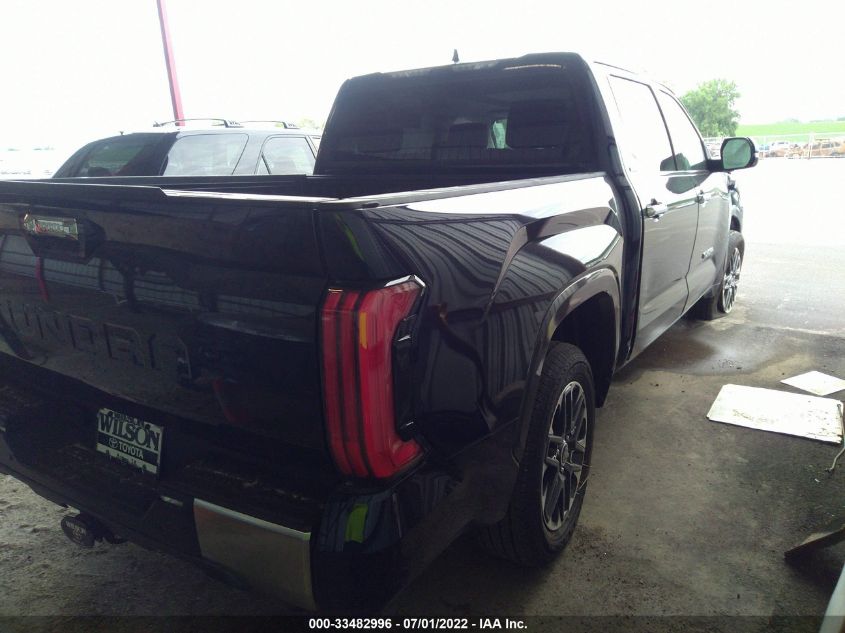 2022 TOYOTA TUNDRA 4WD LIMITED VIN: 5TFJA5DB6NX033237