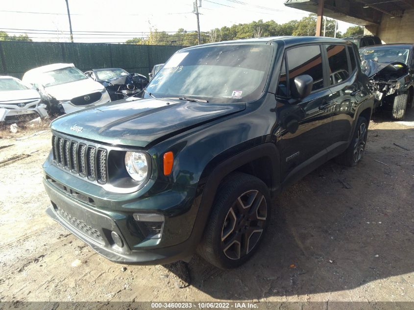2021 JEEP RENEGADE JEEPSTER VIN: ZACNJDAB0MPM50917
