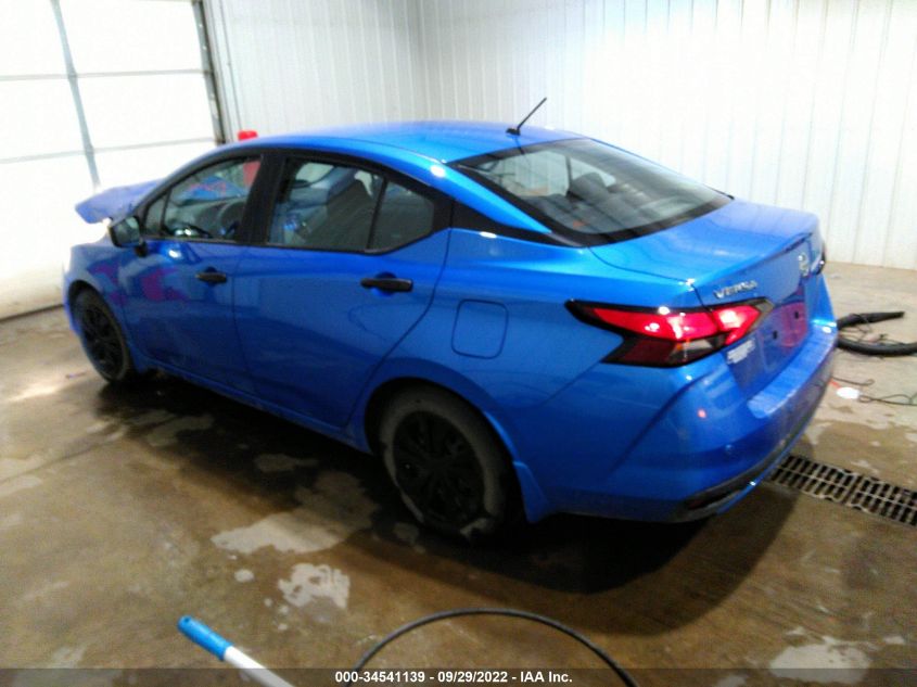 2020 NISSAN VERSA S VIN: 3N1CN8BV2LL851040