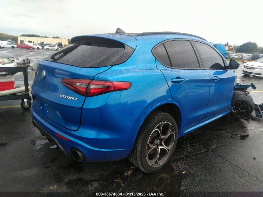 2022 ALFA ROMEO STELVIO VELOCE VIN: ZASPAKBN5N7D38399