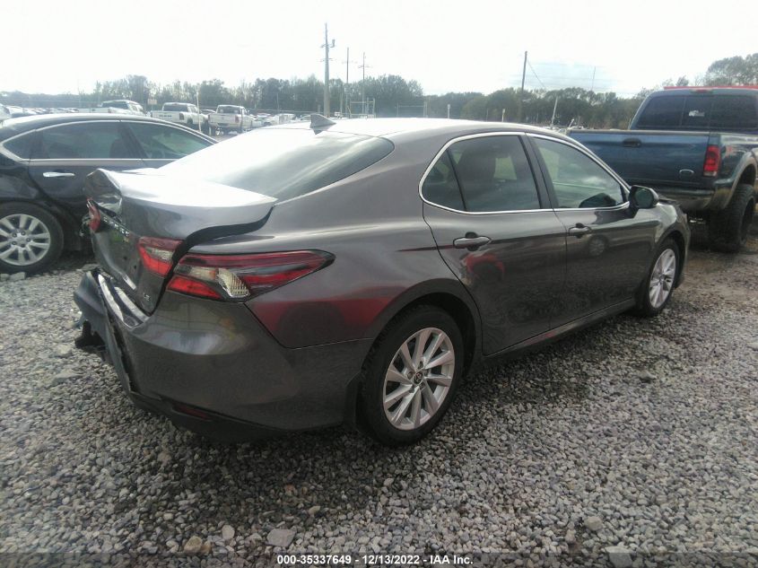 2022 TOYOTA CAMRY LE VIN: 4T1C11AK9NU639487