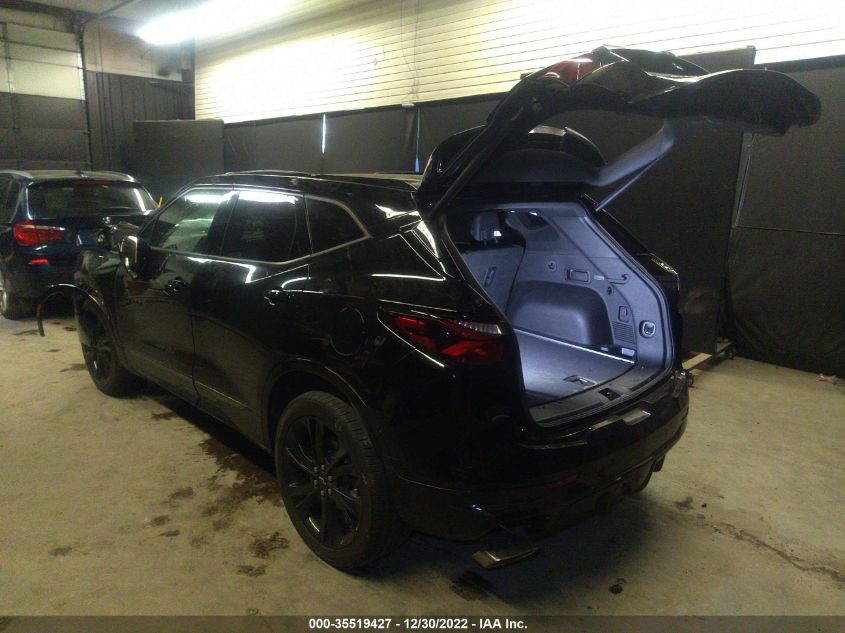 2020 CHEVROLET BLAZER RS VIN: 3GNKBKRS2LS621294