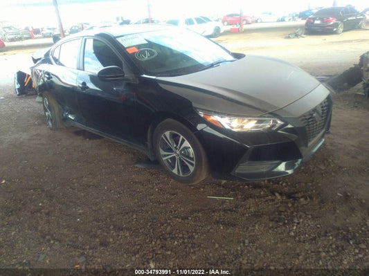 2022 NISSAN SENTRA SV VIN: 3N1AB8CV1NY251467