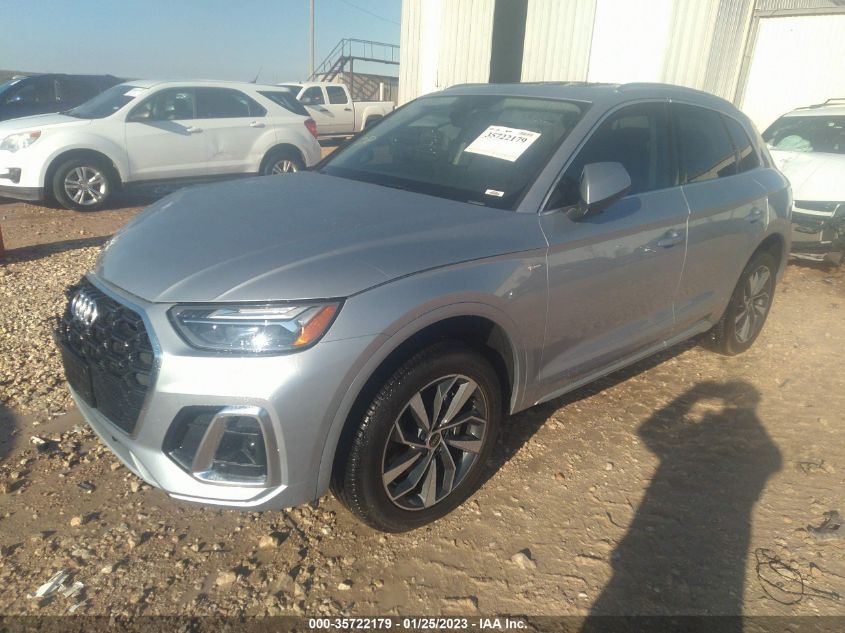 2022 AUDI Q5 S LINE PREMIUM PLUS VIN: WA1EAAFY8N2133049