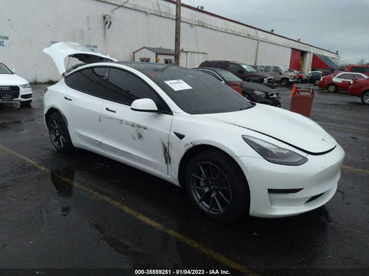 2022 TESLA MODEL 3 VIN: 5YJ3E1EA7NF114852