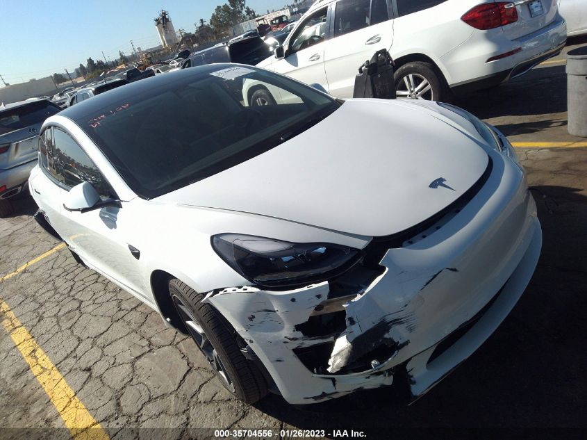 2022 TESLA MODEL 3 VIN: 5YJ3E1EA8NF113371