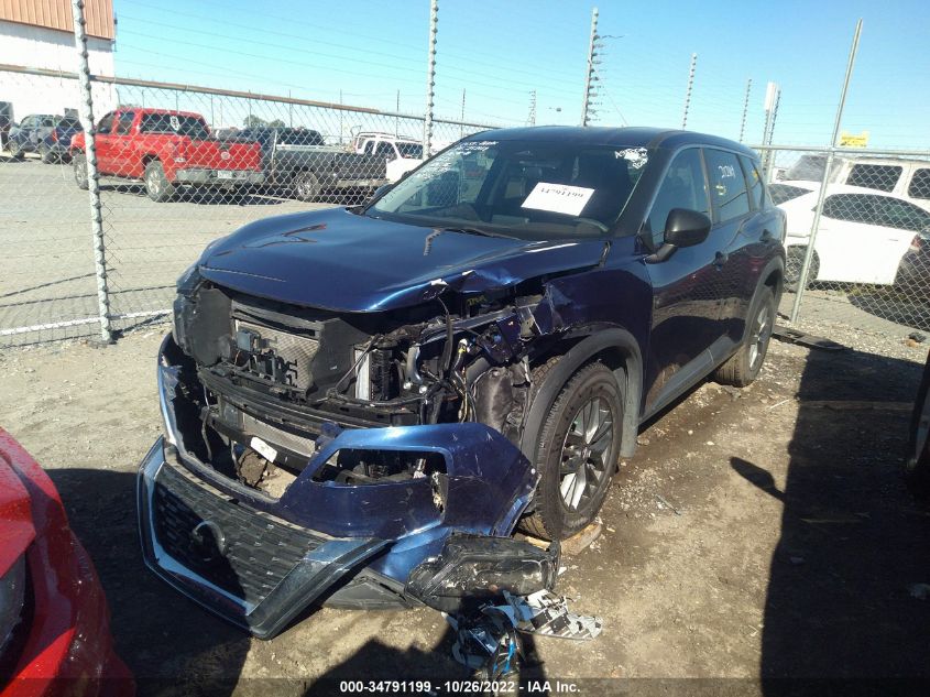 2021 NISSAN ROGUE S VIN: 5N1AT3AA1MC684948