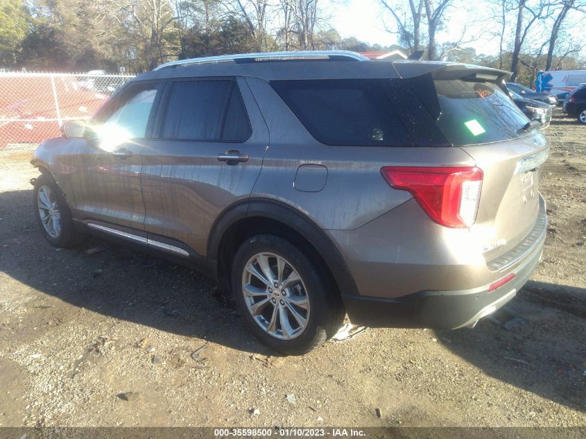 2021 FORD EXPLORER LIMITED VIN: 1FMSK7FH1MGB05938