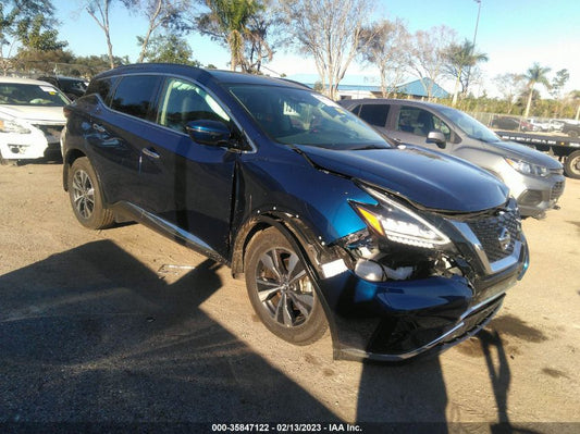 2022 NISSAN MURANO SV VIN: 5N1AZ2BJ8NC120593