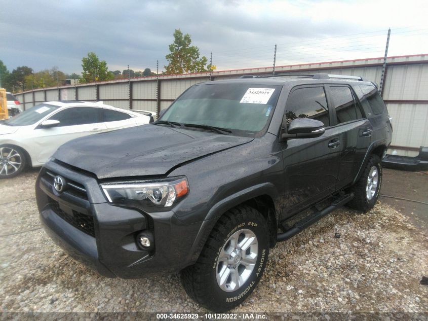 2022 TOYOTA 4RUNNER SR5 PREMIUM VIN: JTEFU5JR2N5255506