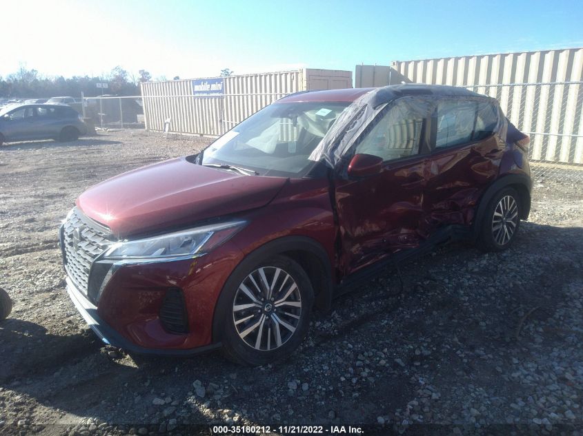 2021 NISSAN KICKS SV VIN: 3N1CP5CV4ML494856
