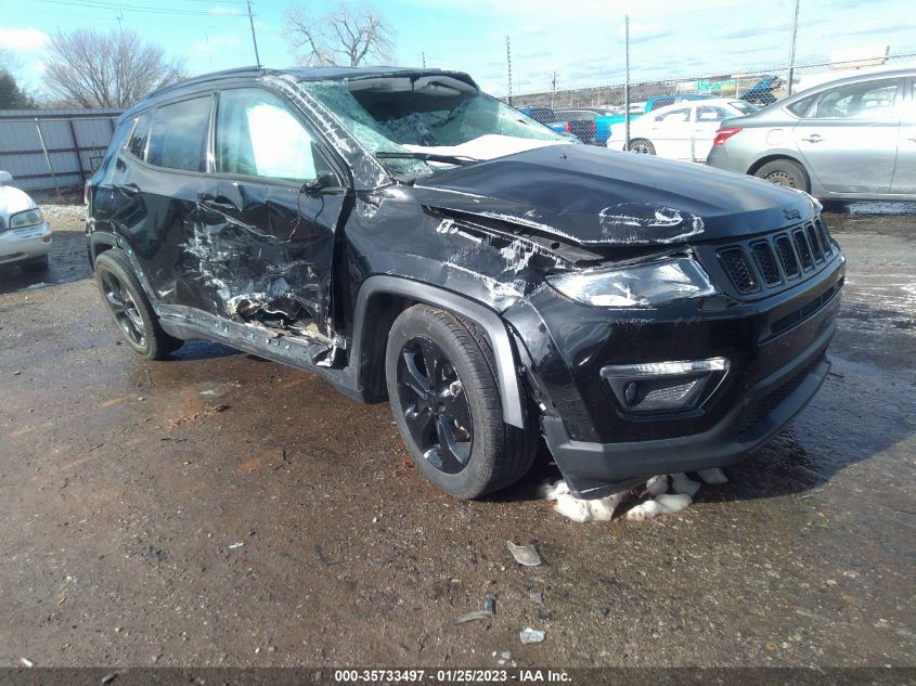 2021 JEEP COMPASS ALTITUDE VIN: 3C4NJCBB6MT581192
