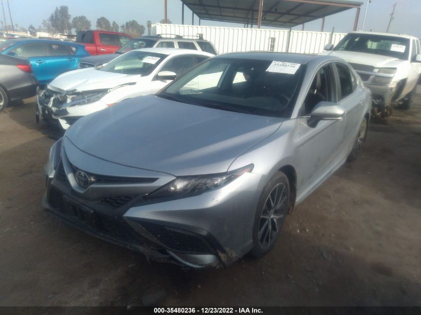 2022 TOYOTA CAMRY SE VIN: 4T1G11AKXNU645896