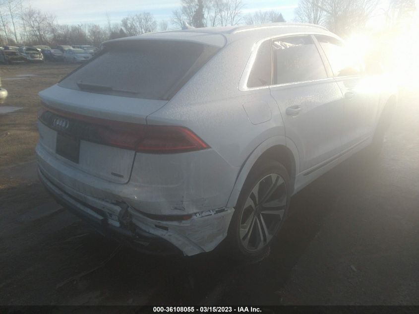 2022 AUDI Q8 PREMIUM PLUS VIN: WA1EVBF18ND033275