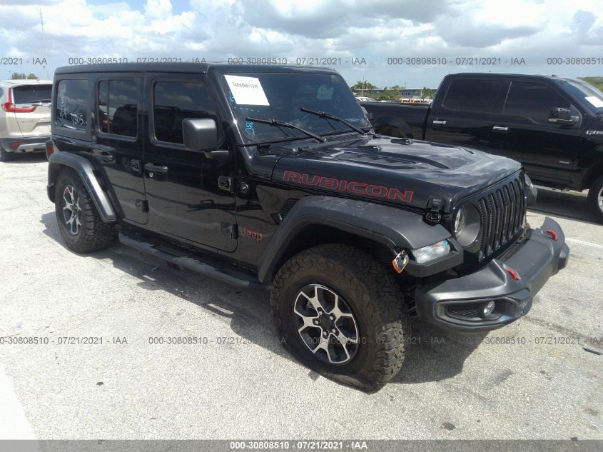 2021 JEEP WRANGLER UNLIMITED RUBICON VIN: 1C4HJXFN1MW667805