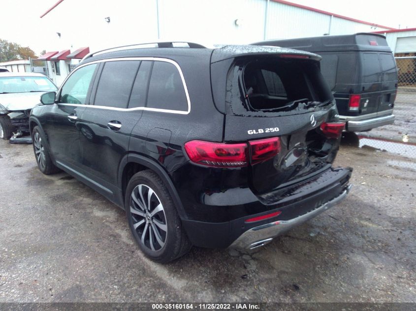 2020 MERCEDES-BENZ GLB GLB 250 VIN: WDC4M4HB6LW009400