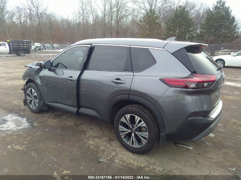 2021 NISSAN ROGUE SV VIN: 5N1AT3BA0MC778091