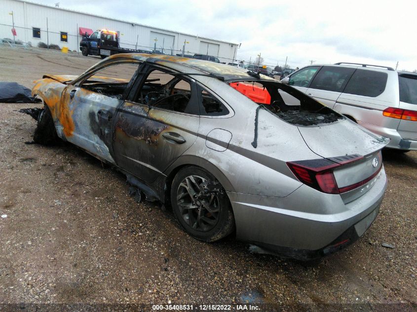 2022 HYUNDAI SONATA SEL VIN: KMHL64JA9NA170350