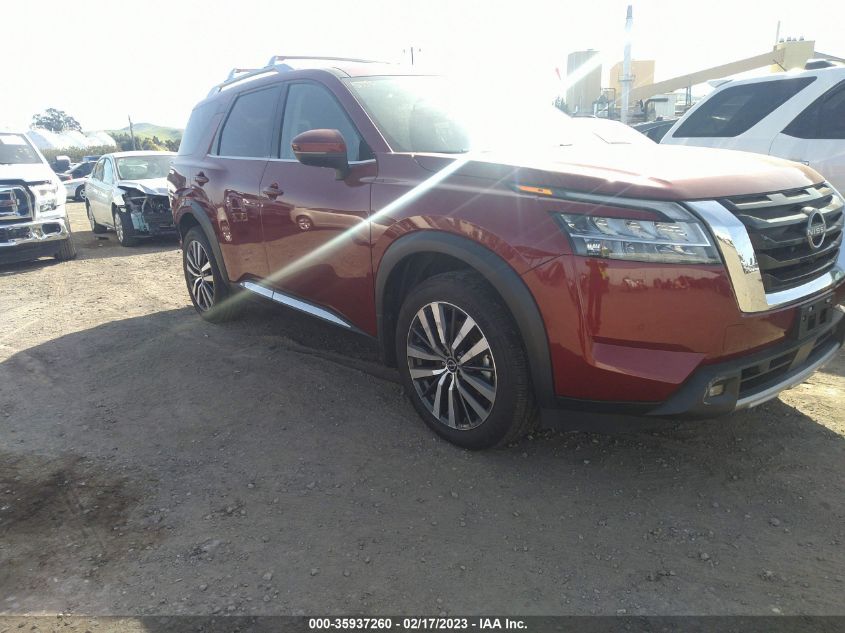 2022 NISSAN PATHFINDER PLATINUM VIN: 5N1DR3DK4NC206704