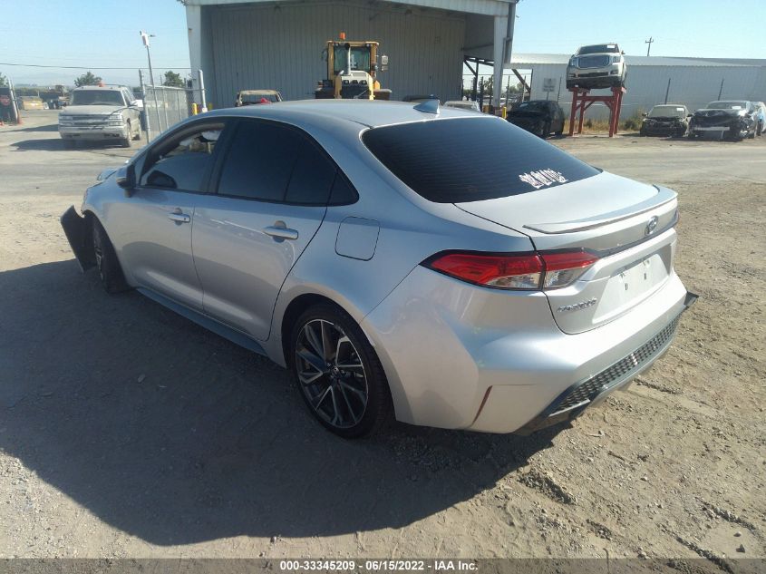 2021 TOYOTA COROLLA SE/APEX SE VIN: JTDP4MCE9MJ058318