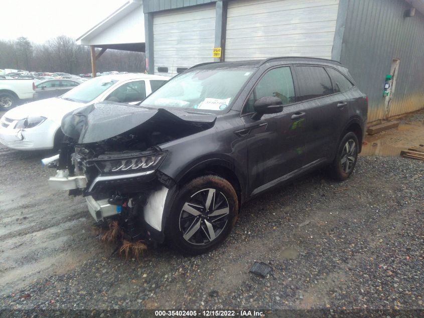 2022 KIA SORENTO EX VIN: 5XYRH4LF5NG149903