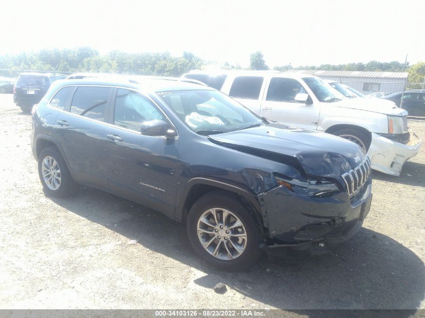 2021 JEEP CHEROKEE LATITUDE LUX VIN: 1C4PJMMX6MD194770