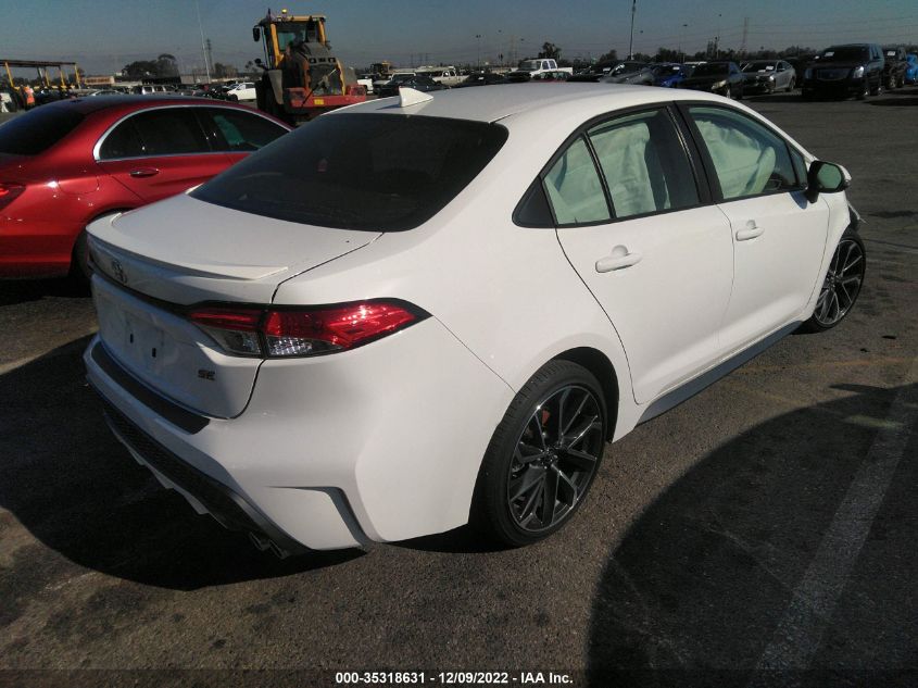 2022 TOYOTA COROLLA SE/SE NIGHTSHADE/APEX SE VIN: JTDS4MCE2N3509699