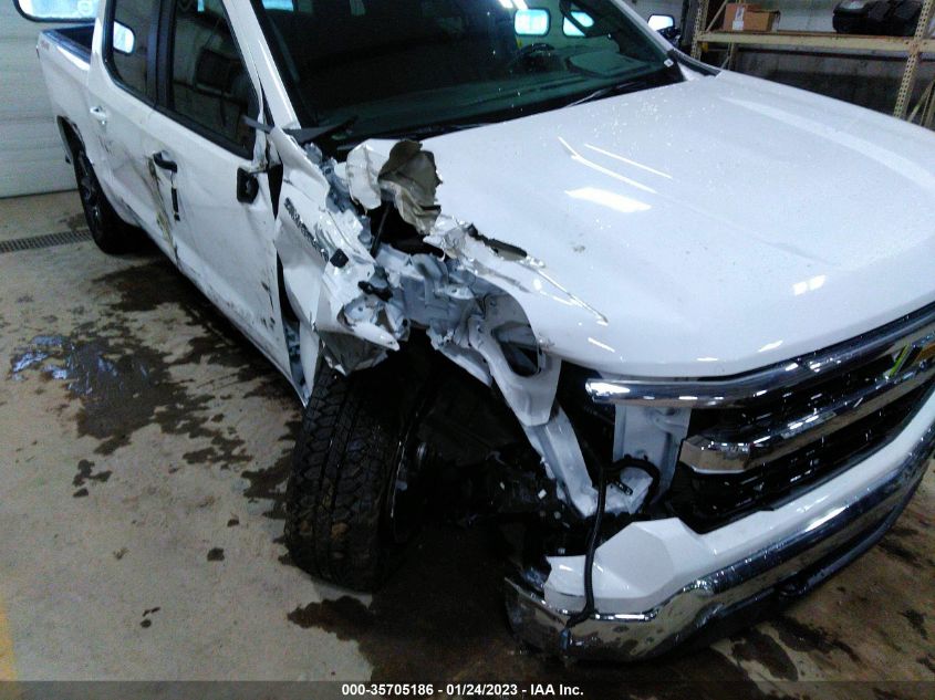 2022 CHEVROLET SILVERADO 1500 LT VIN: 3GCPDKEK8NG656023