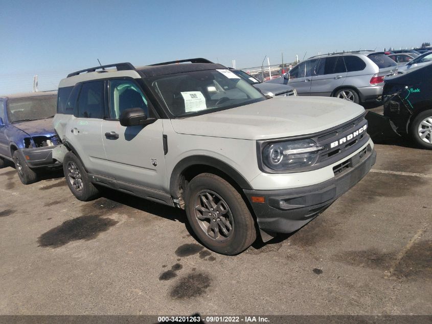 2021 FORD BRONCO SPORT BIG BEND VIN: 3FMCR9B67MRA52512