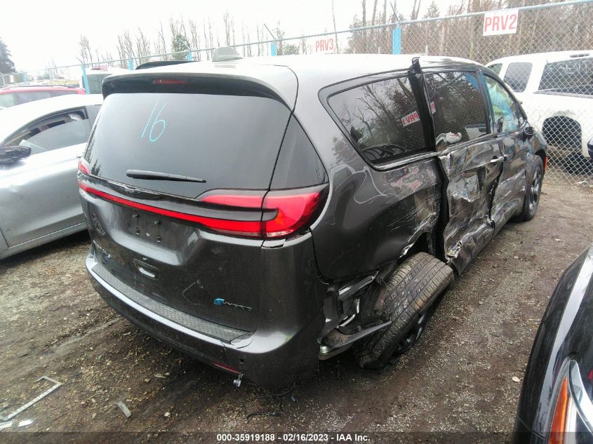 2022 CHRYSLER PACIFICA HYBRID TOURING L VIN: 2C4RC1L7XNR119216