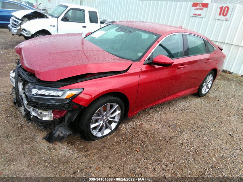 2021 HONDA ACCORD SEDAN LX VIN: 1HGCV1F10MA001171