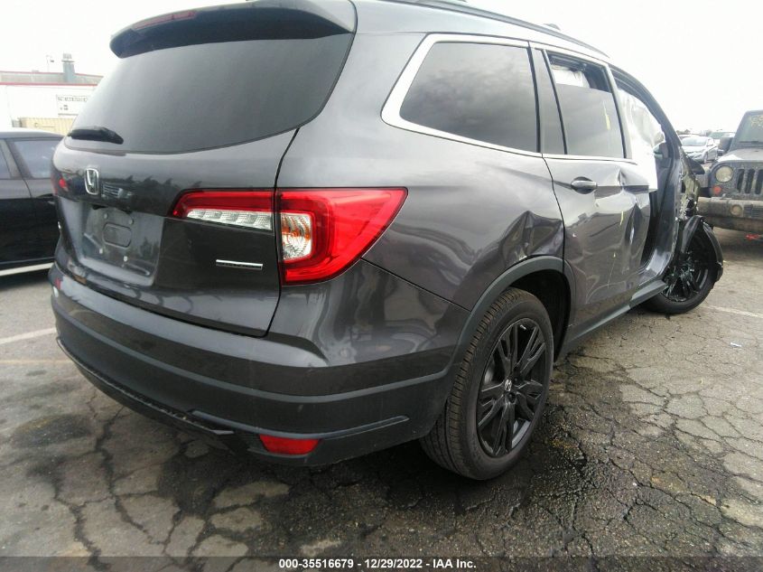 2022 HONDA PILOT SPECIAL EDITION VIN: 5FNYF5H26NB008780