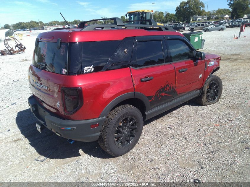 2021 FORD BRONCO SPORT BIG BEND VIN: 3FMCR9B60MRA20923