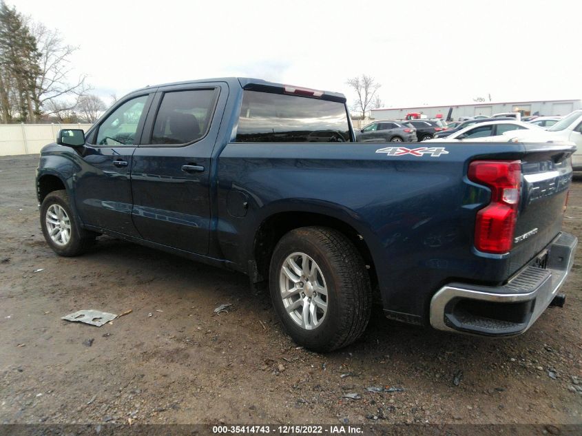 2021 CHEVROLET SILVERADO 1500 LT VIN: 3GCPYJEK5MG320522