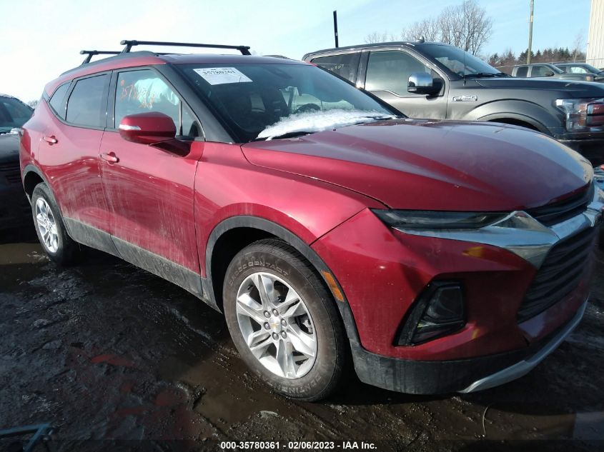 2022 CHEVROLET BLAZER LT VIN: 3GNKBJRS4NS158927