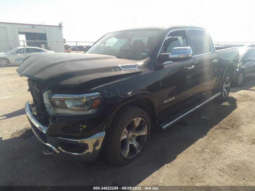 2021 RAM 1500 LARAMIE VIN: 1C6RREJT7MN820742