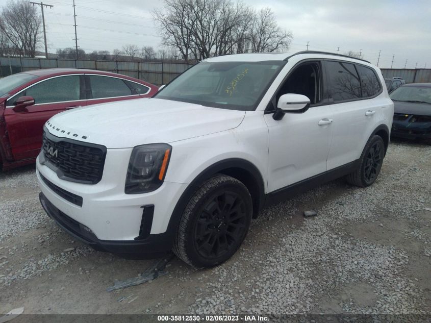 2022 KIA TELLURIDE SX VIN: 5XYP5DHC7NG280989
