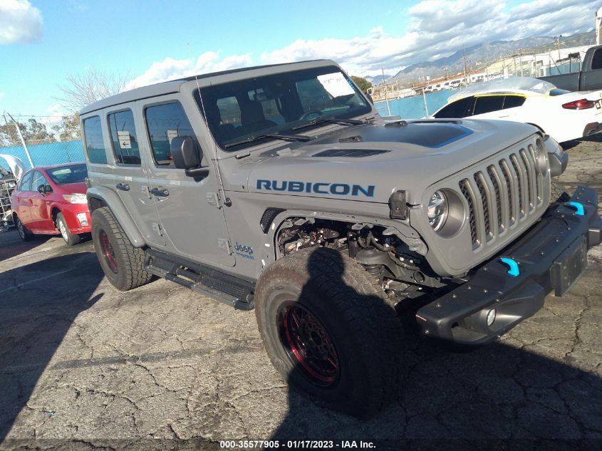 2021 JEEP WRANGLER 4XE UNLIMITED RUBICON VIN: 1C4JJXR65MW861209