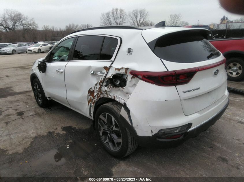 2022 KIA SPORTAGE EX VIN: KNDPN3AC2N7963667