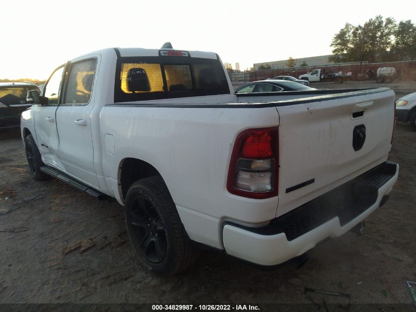 2021 RAM 1500 BIG HORN VIN: 1C6RREFTXMN673714