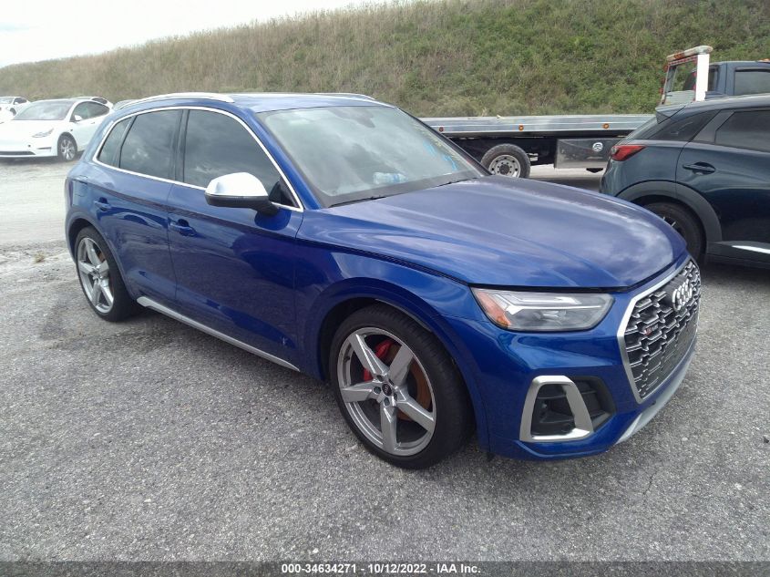 2021 AUDI SQ5 PREMIUM PLUS VIN: WA1B4AFY6M2109244