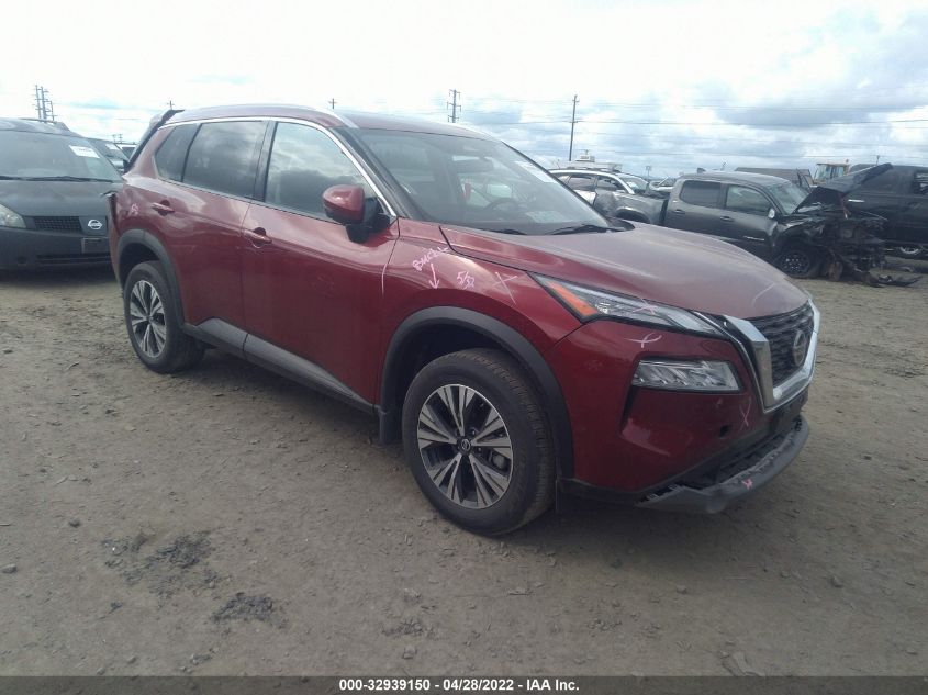 2021 NISSAN ROGUE S VIN: 5N1AT3AA5MC672009